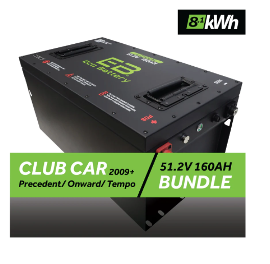 51V 160AH BATTERY BUNDLE / CLUB CAR PRECEDENT/ONWARD/TEMPO / 2009+