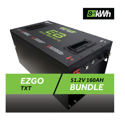 51V 160AH BATTERY BUNDLE / EZGO TXT