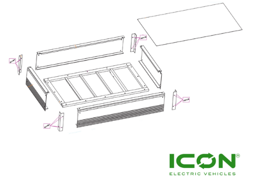 Swiss Box for ICON Golf Carts