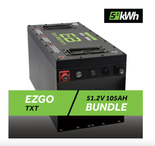 51V 105AH SKINNY BATTERY BUNDLE / EZGO TXT