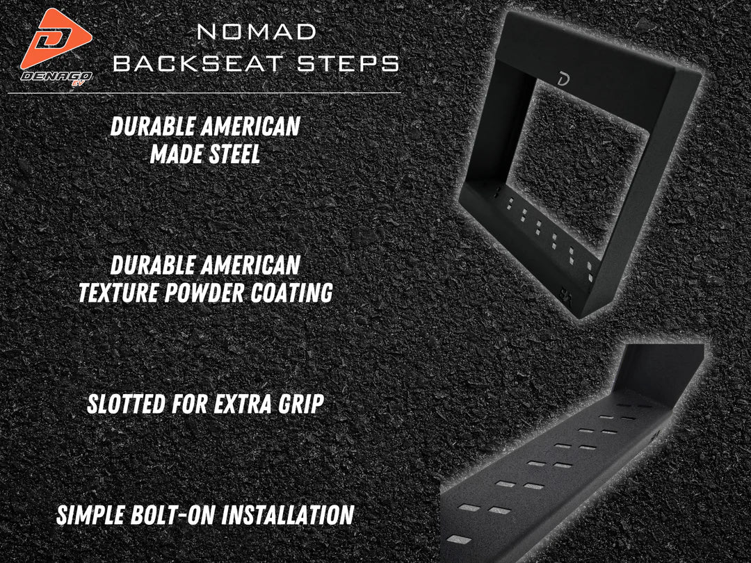 Denago Nomad XL and XL6 Back Step