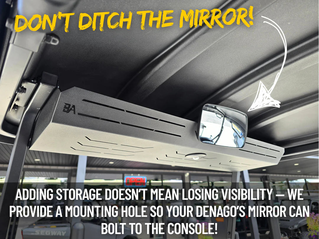 Denago Nomad Storage Compartment and Dome Light