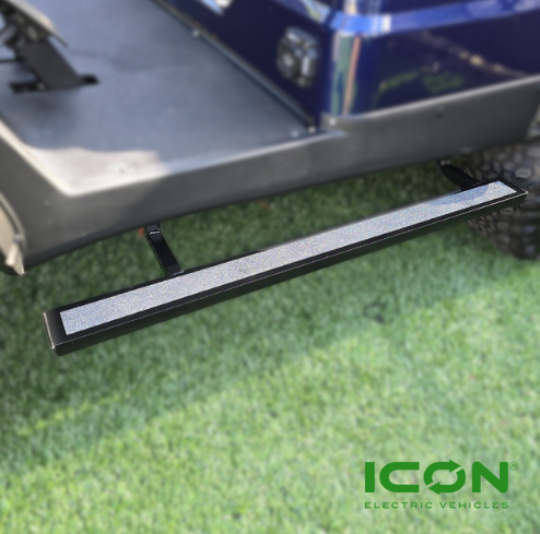 Revenge Heavy Duty Aluminum Side Step Nerf Bars for 4 Passenger i40L ICON Golf Cart