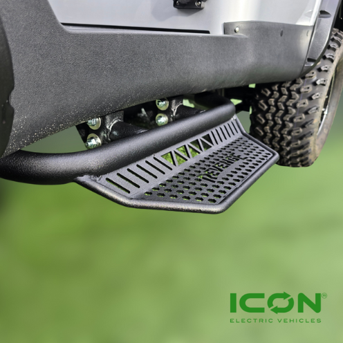 Revenge ICON Nerf Bar Side Step for i40L (Lifted) Model Golf Carts